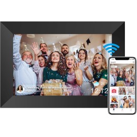AEEZO NEW 8 inch WiFi Smart Digital Photo Frame by Shareshow-IPS 16GB HD Touch Screen
