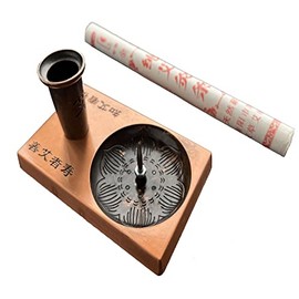 Moxibustion on Tool Base Tray Fire Extinguishing,Bracket Burner Holde Set Used to Support and Extinguish Moxa Stick Made of zinc Alloy Material