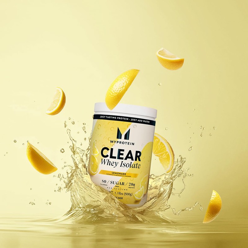 Myprotein Clear Whey Isolate Protein Powder, 1.1 Lb (20 Servings)