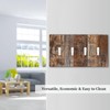 Rustic Brown Wood Grain Wall Plate Switch Plate Decorator Wall