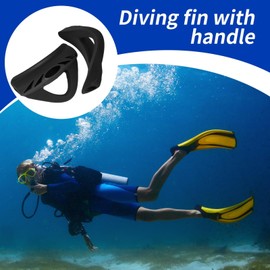Swim Fin Strap Handle | Swimming Fins Heel Rubber Shoe Lace - Professional Water Sport Accessories for Women Adults Outdoor Snorkeling Freediving Underwater