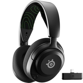 SteelSeries SteelSeries Arctis Nova 5X Wireless Multi-System Gaming HeadsetNeodymium Magnetic Drivers100+ Audio Presets60 HR Battery2.4GHz or BTClearCast Gen2.X MicXbox, PC, PS, Switch, Mobile (Renewed)