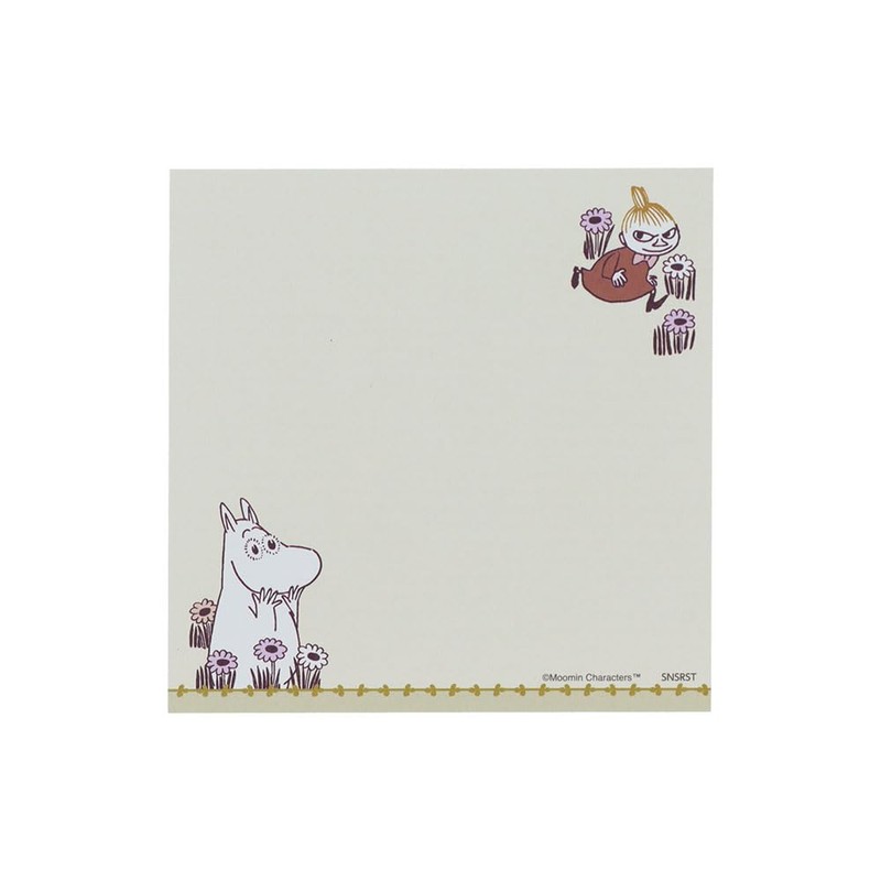 サンスター文具(Sun-Star Stationery) ムーミン グッズ メモパッド スクエア リトルミイ S2848872