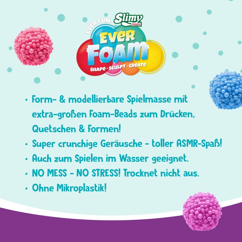 Slimy Ever Foam - 1 Litre Ultimate Sensory Original Cloud