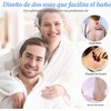Depurador de espalda exfoliante Moukeren – 4 paquetes con asas