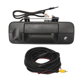 Tailgate Handle Backup Camera Rear View Camera for 2007-2013 Tundra, 170° Reverse Camera Includes 26ft Extension Cable with RCA Connectors, Replace ‎69090-0C051 690900C051 81214
