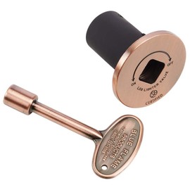 HPC Fire Replacement Flange & Key (UDFK-AC), Antique Copper