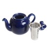 LONDON POTTERY Farmhouse Teapot for 2 Cups, Cobalt Blue