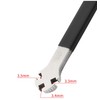 Sanmum Bicycle Spoke Spanner, Bicycle Spokes Wrench 3.2/3.3/3.4 mm Bicycle