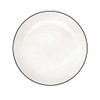 LIGNE Dessertteller D. 21 cm schwarze Linie