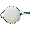 Mirro MIR-19061 12" Cast Iron Skillet, 12 Inch, Teal
