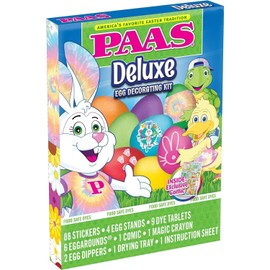 PAAS Deluxe Easter Egg Decorating Kit - America's Favorite Easter Tradition