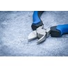 BGS 381 Spring Loaded Electronic Diagonal Side Cutter, Silver/Black/Blue, 120