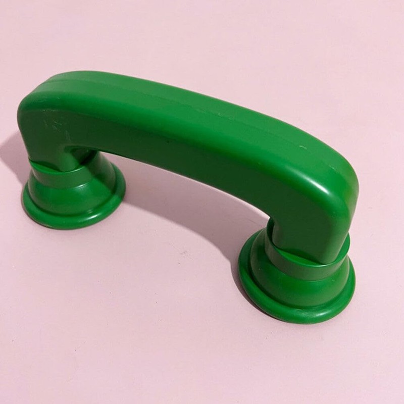 Operitacx Pack of 8 Whisper Phones for Reading, Colourful Plastic