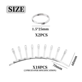 2 Sets Of String Arc Rulers And 2 Key Rings, Guitar Radius Gauge, Guitar Repair Tools, Musical Instrument Accessories