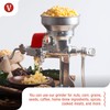 Victoria Manual Cast Iron Grain Mill with Low Hopper, Premium