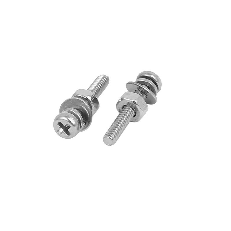 uxcell M1.6 x 10mm 304 Stainless Steel Phillips Pan Head