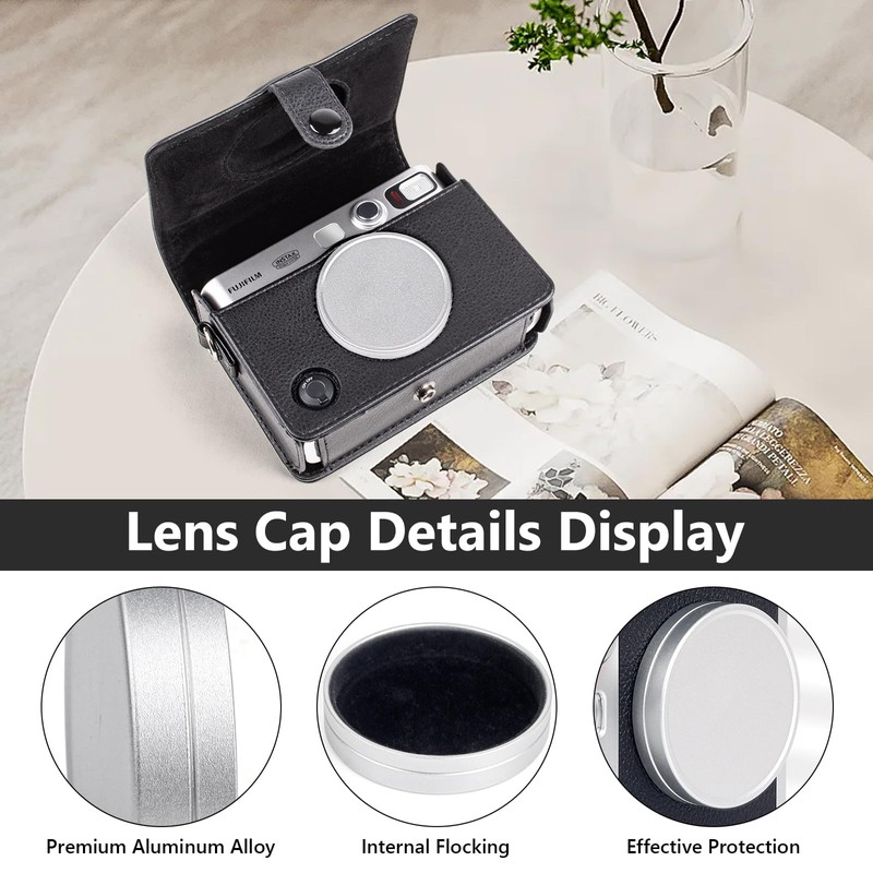 MUZIRI KINOKOO Lens Cap for Instax Mini EVO Instant Camera