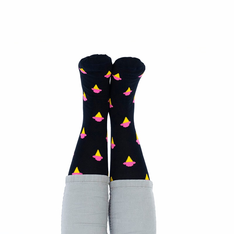 SKUNK SOCKS | Calcetines Divertidos | Conos de Nieve |