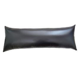 BECKCOVER 2pcs PU Waterproof Pillowcases with Zipper Pillow Protectors, Dust Proof, Grease Proof, Dog Proof, Extends Pillow Life, Utility Patent Body Pillow Covers, Beddings (Body(20"*54"), Black)