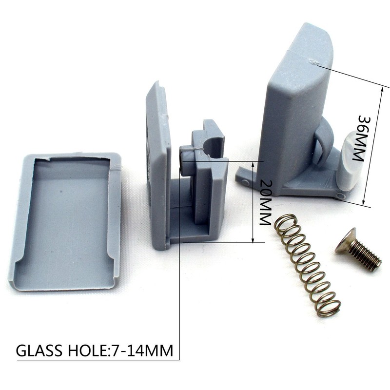 4 x Shower Door Hooks Guides/ Rollers/ Wheels/ Runners YQ-1011