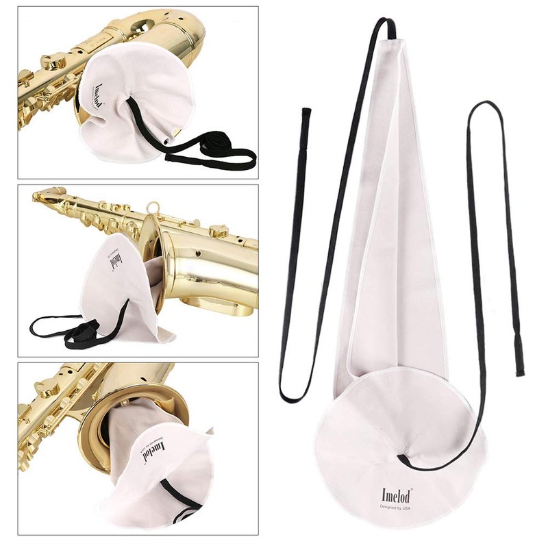 Saxophone Cleaning Kit with Case for Alto/Tenor Saxophone Clarinet Flute,
