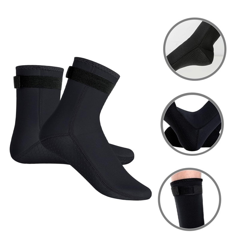 Kisangel Breathable Swim Socks Beach Volleyball Socks Diving Scuba Warm