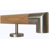 TIBU Ash Wooden Handrail Railing 0.3 m - 6 m,