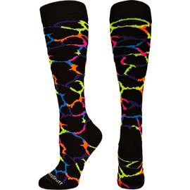 MadSportsStuff Giraffe Over The Calf Athletic Socks (Multiple Colors)