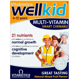 Vitabiotics Wellkid Smart Cheawable Multi-vitamins, 30 Tablets