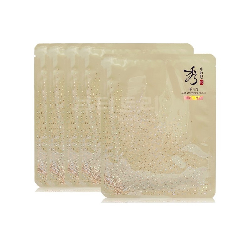 Sooryehan Ginseng Total Anti-Aging Mask 28ml x 5 sheets /