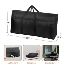 2 Pack 200L Large Storage Bags,Extra Strong Boxes for Moving House,Bedding,Clothes,Duvet