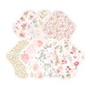 Cloth Napkins, NO 5, Organic Cotton, Set of 7, V01