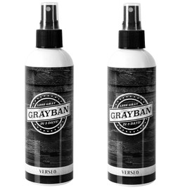 GrayBan Natural Hair Color Restorer (2 Bottles)