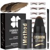 iMethod Eyebrow Stamp and Stencil Kit Stamping Kit for Perfect