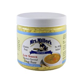 Mrs Millers Homestyle Low Sodium Chicken Soup Base, Gluten Free No MSG Added, (2 Pack)