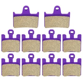 ECCPP Brake Pads Fit for Kawasaki ZZR 1400 Ninja ZX14 ZX1400 2006-2018 -Concours 14 ZG1400 GTR 1400 ABS 2008-2016 -ZX14R 2013-2016, Front and Rear Carbon Fiber Brake Pads