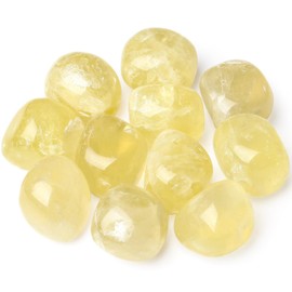 XIANNVXI Citrine Crystals Gemstones Large Tumbled Stones Minerals Stones Rock Crystals Stone Worry Stone Gepolijste Natural (100G)
