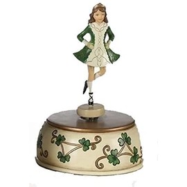Figura musical de bailarina irlandesa de 7"