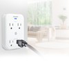 Smart Wi-Fi Indoor Camera 2-Pack with Smart Wall Tap Outlets,