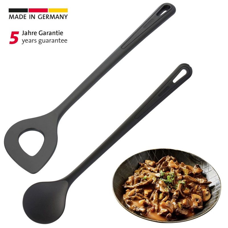 Westmark Gentle-Plus 288722E9 Pointed Hole Spoon + Stirring/Cooking Spoon Set