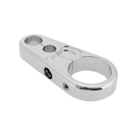 VGOL 1 Piece Motorcycles Brake Clutch Cable Wire Clamp 25mm Handle Bar Cable Clamp Replacement Compatible with Davidson 1 Inch Handlebars