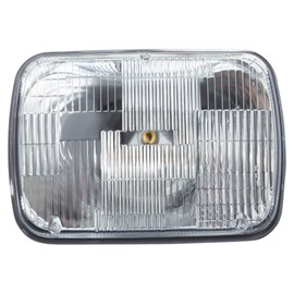 TRQ Sealed Beam Rectangle Headlight Headlamp for Chevy GMC Ford Toyota New