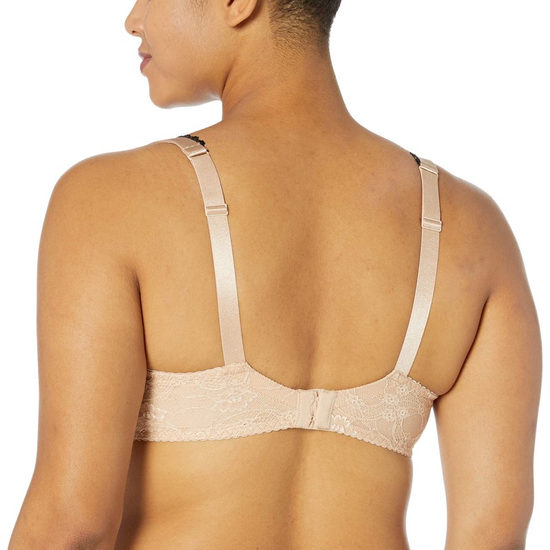 Aubade Women's Demi Bra, Champagne Black, 36G