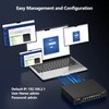 8 Port 2.5G Gigabit PoE Web Managed Switch with 10G