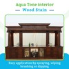 Aqua Coat Aqua Tone Water-Based Wood Stain (Gallon, Fruitwood)
