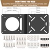 VESA Mount Adapter Plate for Intel NUC & Mac mini