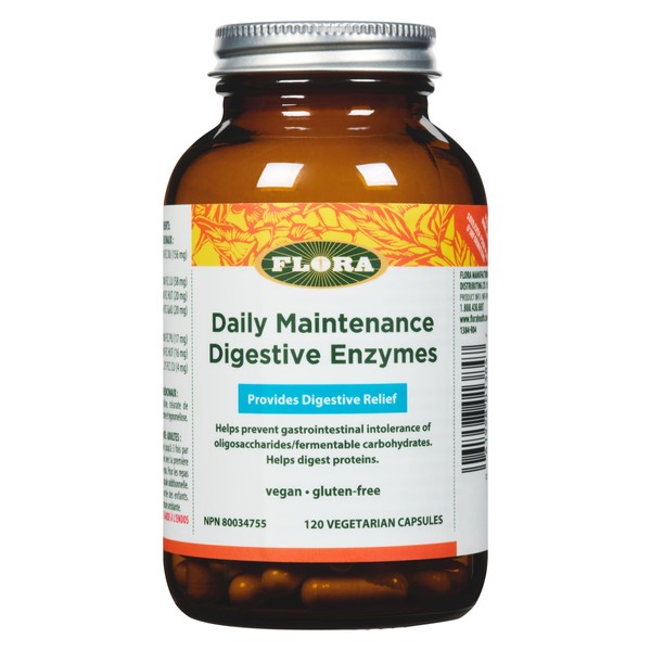 Flora Flora Health Daily Maintenance Digestive Enzyme Supplement to Aid