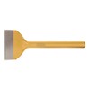 KS Tools 162.0173 Jointing chisel, flat, oval, 250x70mm