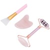 Face Roller Massager Gua Sha Board Mask Brush Set Beauty